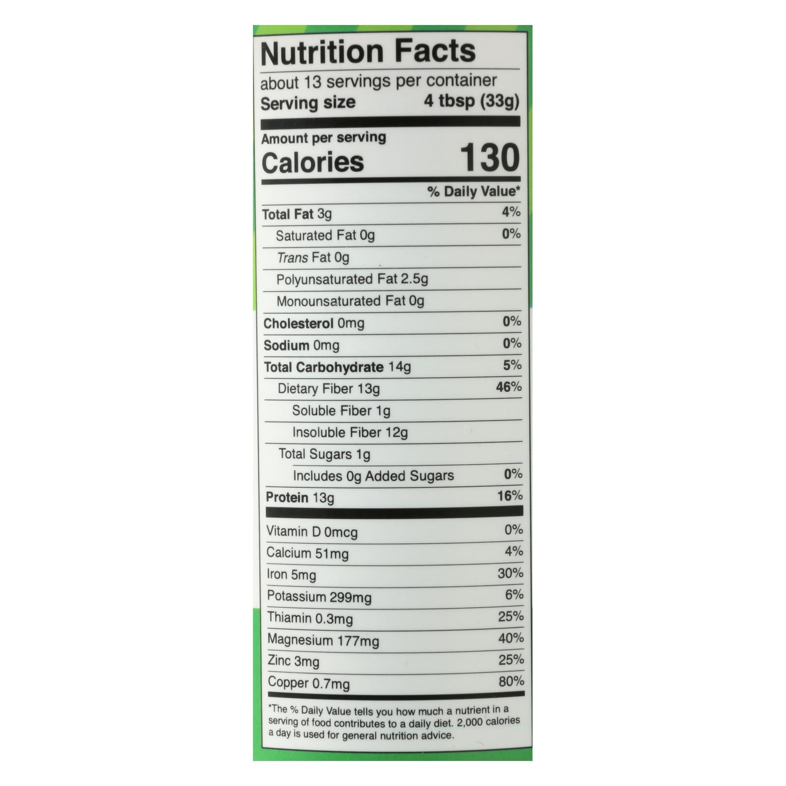 Fibra de cáñamo orgánico Pro - 16 oz. de Manitoba Harvest