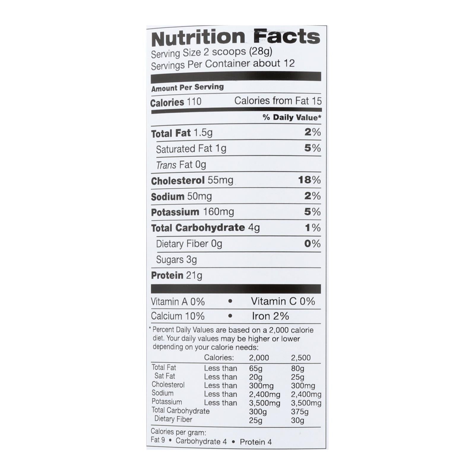 Proteína de suero en polvo Teras - Delicias de vainilla bourbon, 355 ml