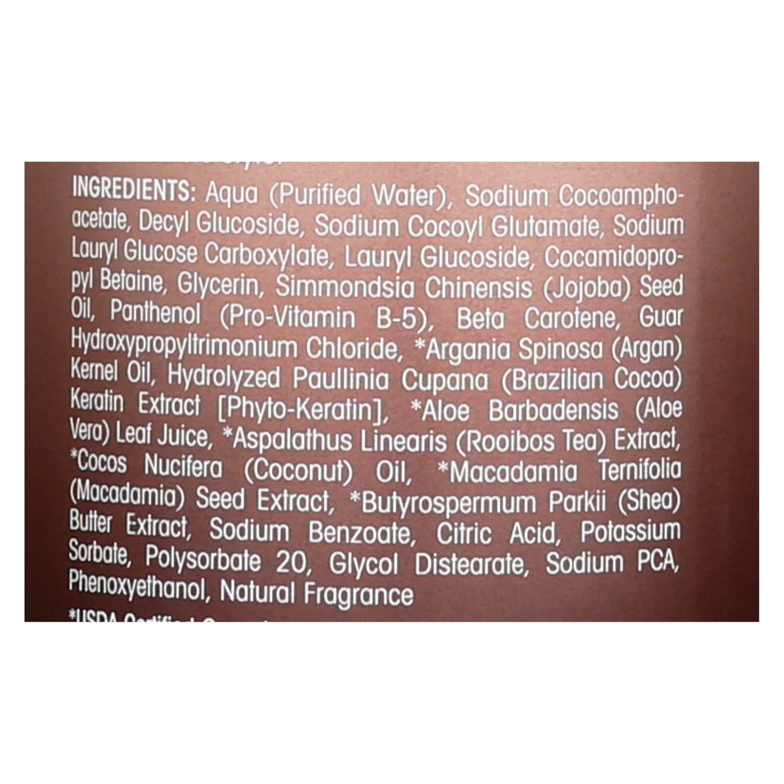 Productos para el cuidado del cabello Giovanni - Champú revitalizante de queratina y argán 2chic - 797 ml