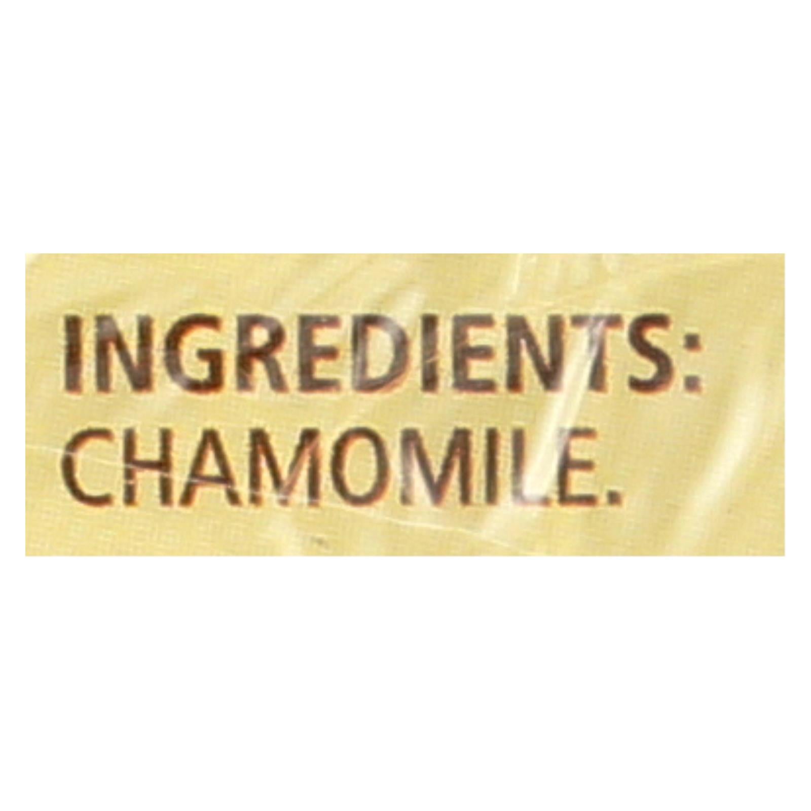 Infusión de manzanilla sin cafeína Celestial Seasonings (20 bolsitas, paquete de 6)
