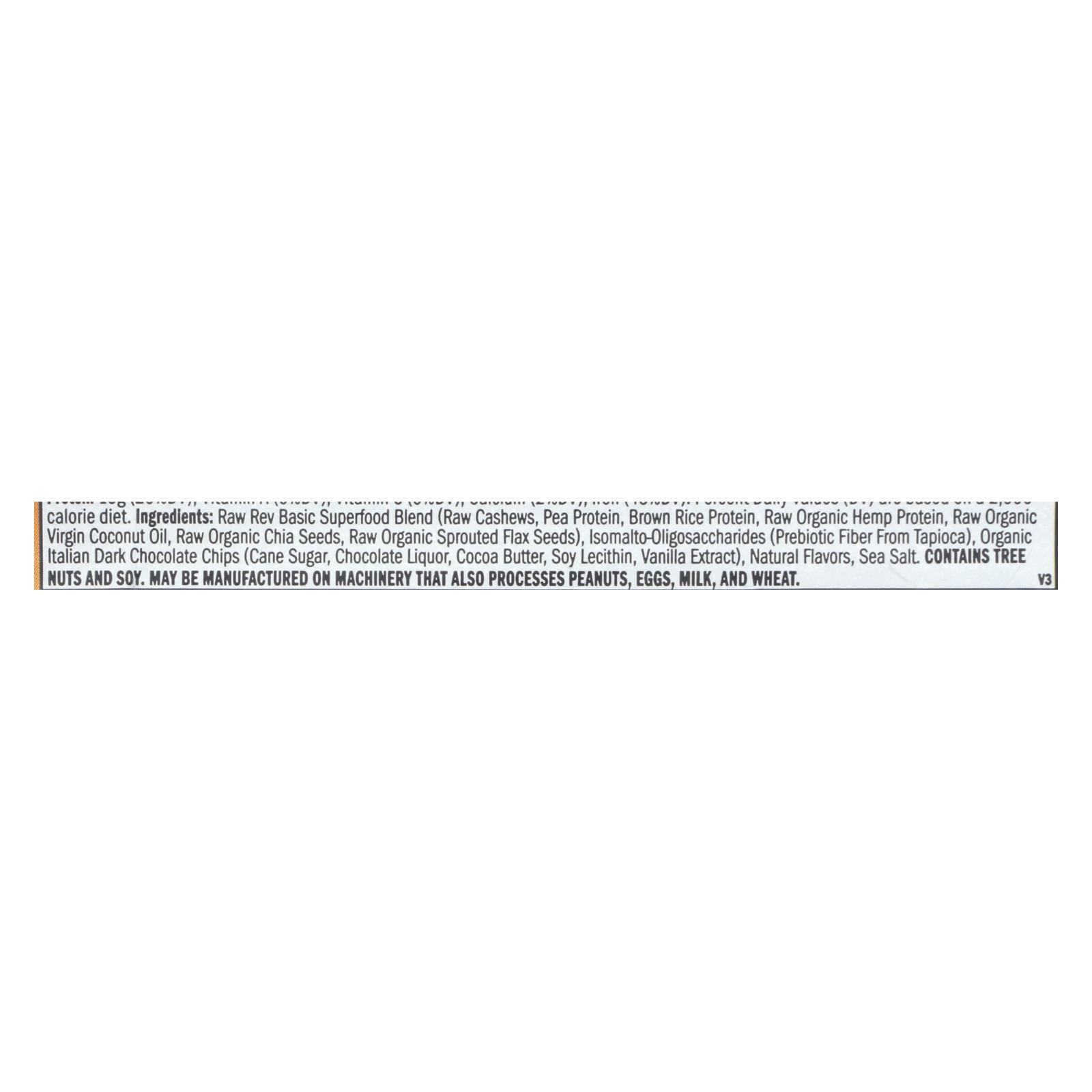 Raw Revolution Organic Living Superfood Bar - Case Of 12 - 1.6 Oz