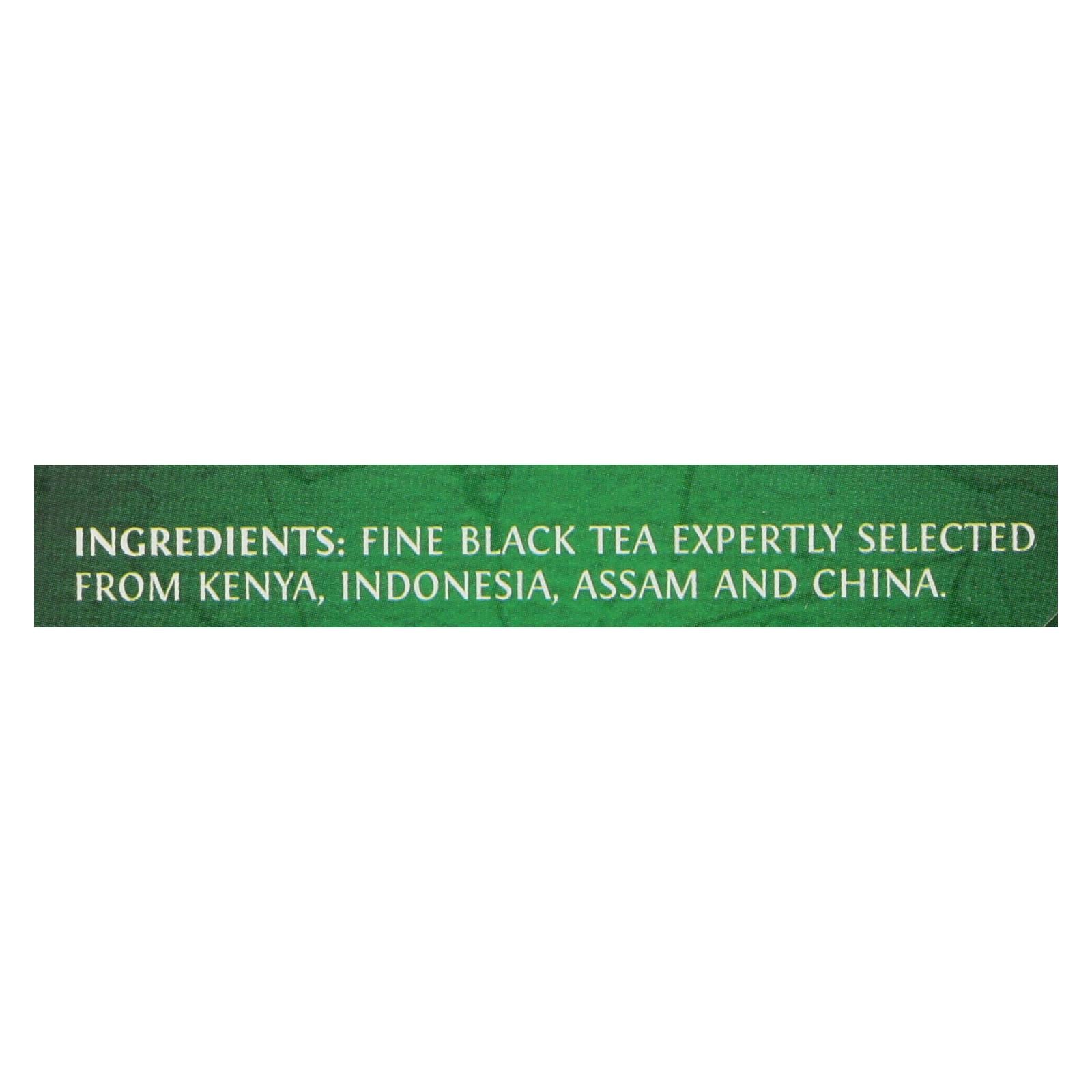 Bolsitas de té negro Twinings Irish Breakfast (paquete de 6 - 20 unidades)