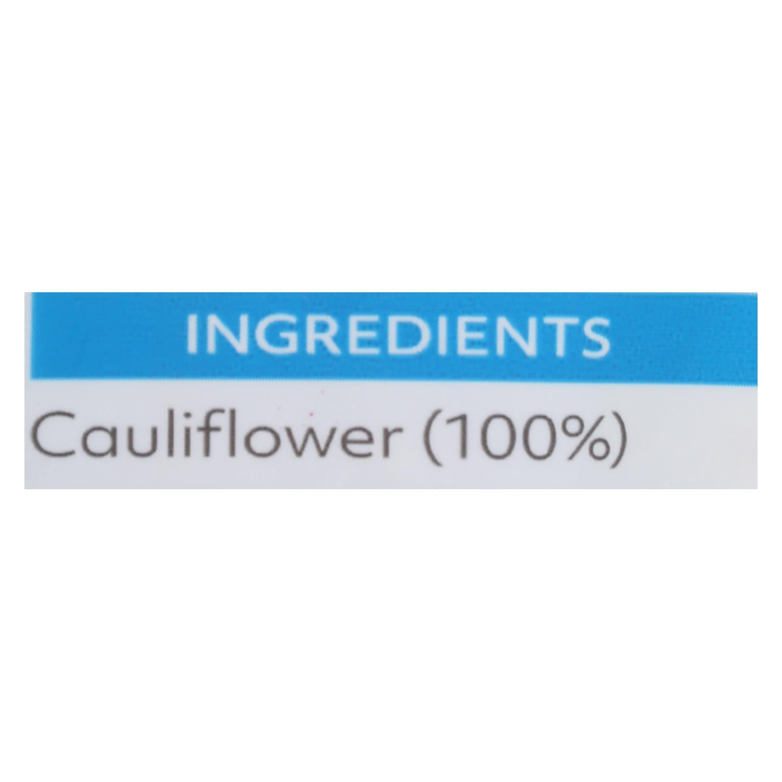 Coliflor con arroz vegetal Fullgreen, con certificación cetogénica, sin OMG, sin gluten, 6 paquetes de 7.05 oz