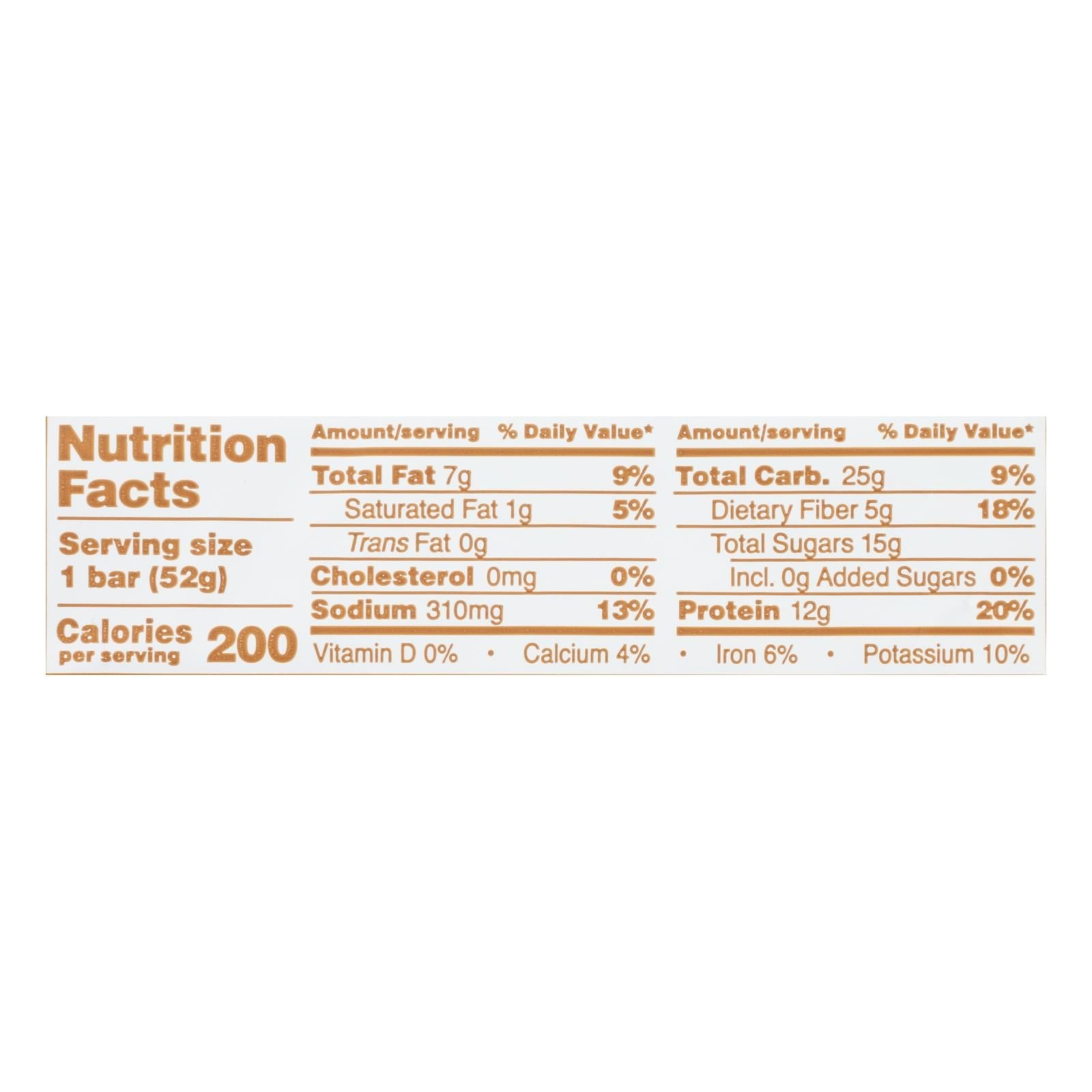 Barra de proteína Rxbar - Mantequilla de cacahuete - Caja de 12 - 54 g cada una
