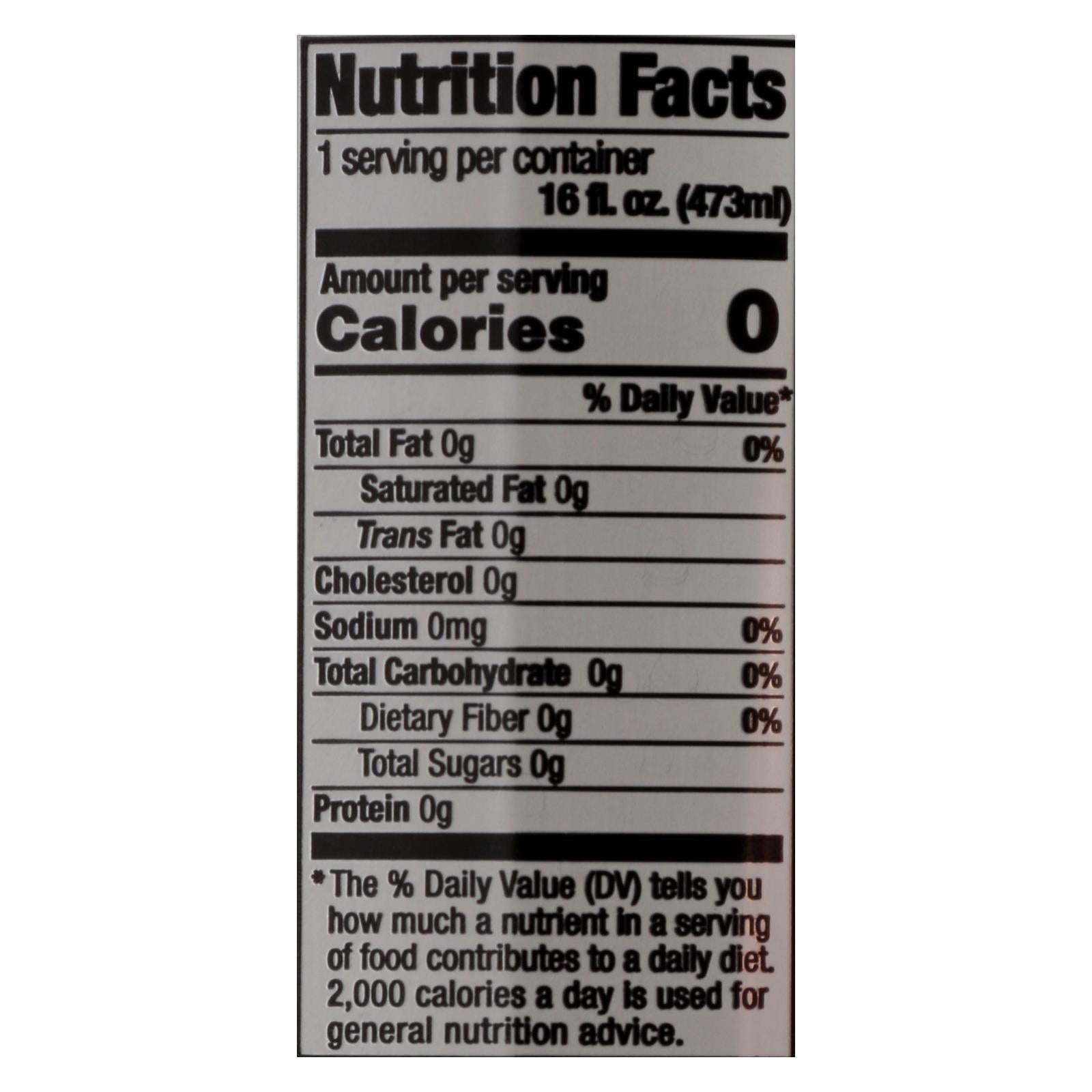 Té verde sin calorías Steaz Frambuesa Caja de 12 16 fl oz 