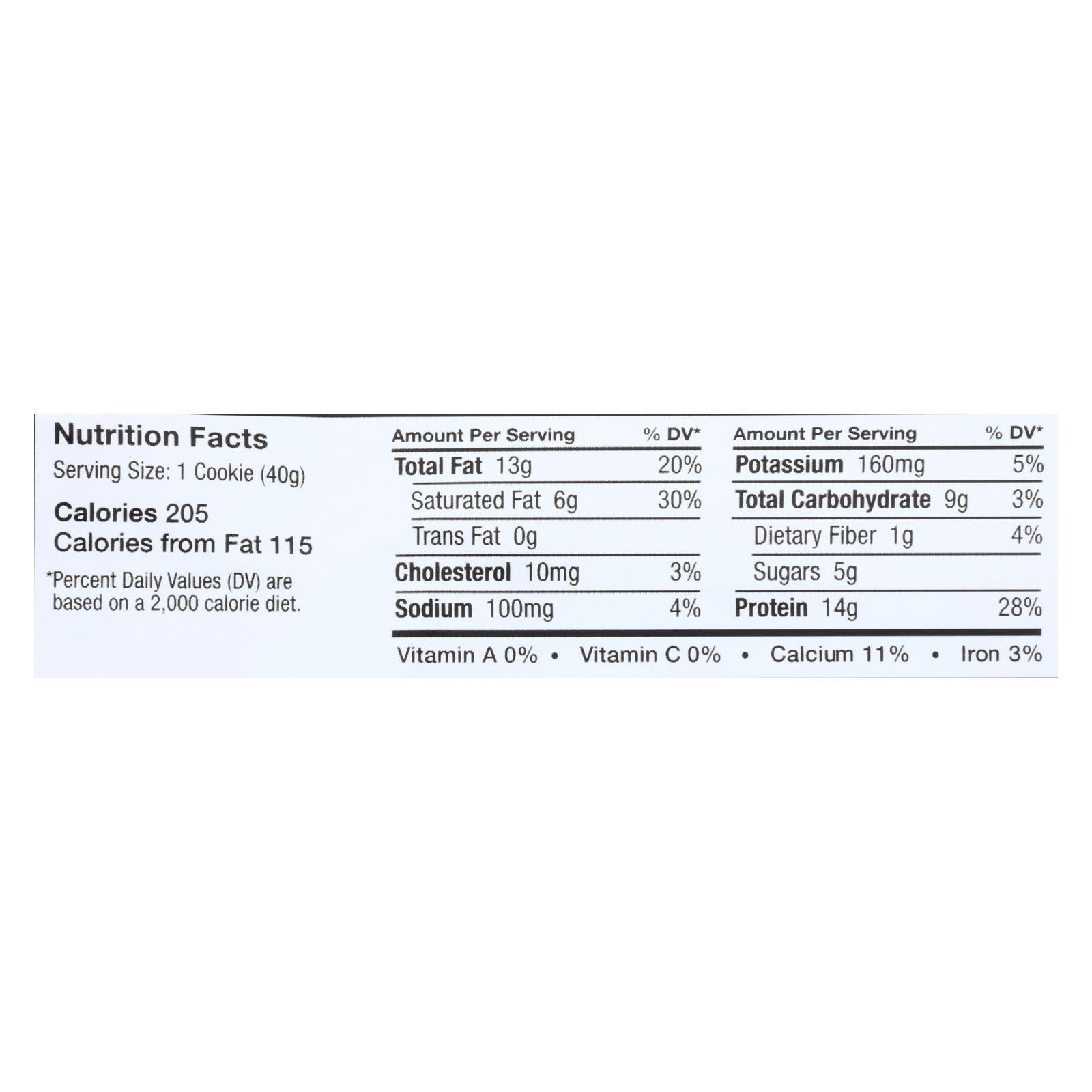 Barras de proteína Power Crunch de galletas y crema - Paquete de 12 - 1.4 oz cada una