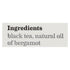 Té negro gourmet Bigelow Earl Grey, paquete de 6, 20 bolsitas de té