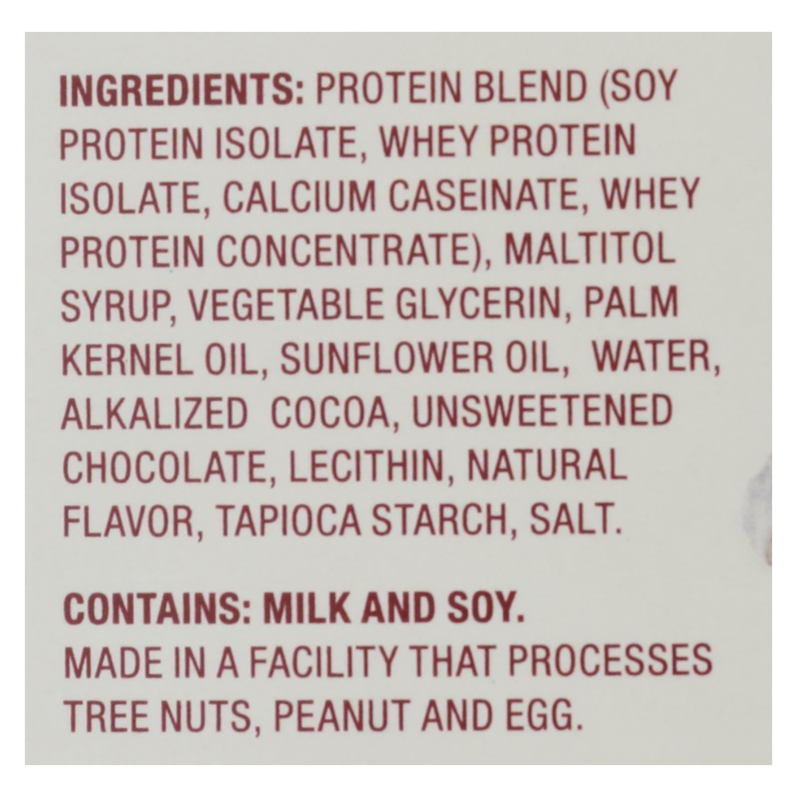 Barra de proteína alta ThinkThin de galletas y crema (paquete de 10 - 2.1 oz)