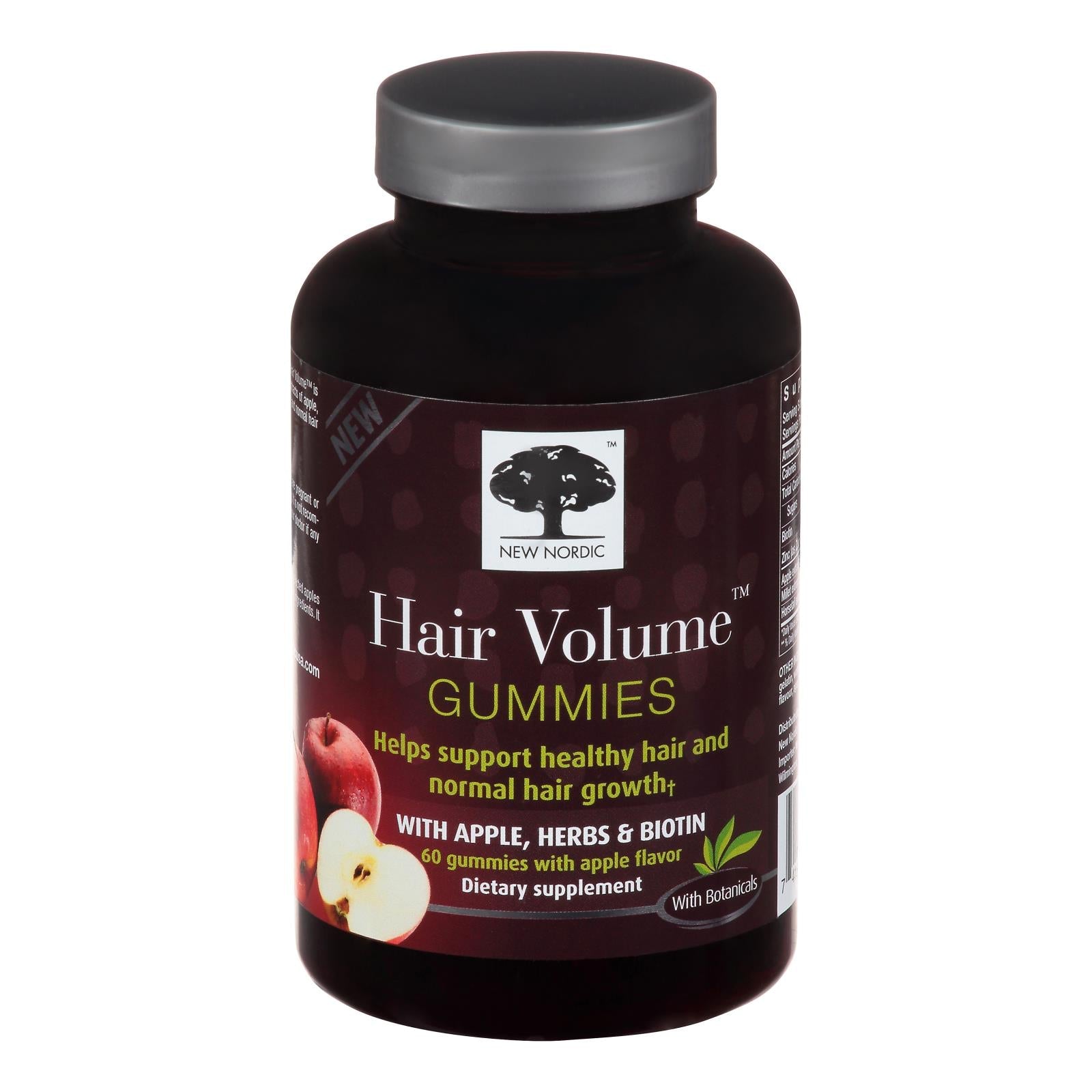 Nuevas gomitas Nordic Hair Volume (1 unidad, 60 unidades) - Suplemento