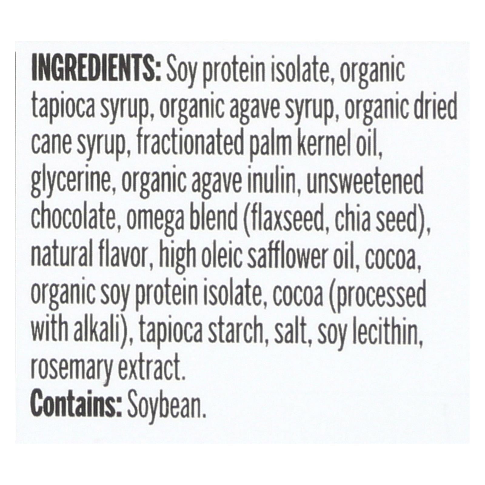 Barra de chocolate con menta orgánica Probar - Caja de 12 - 2.46 oz