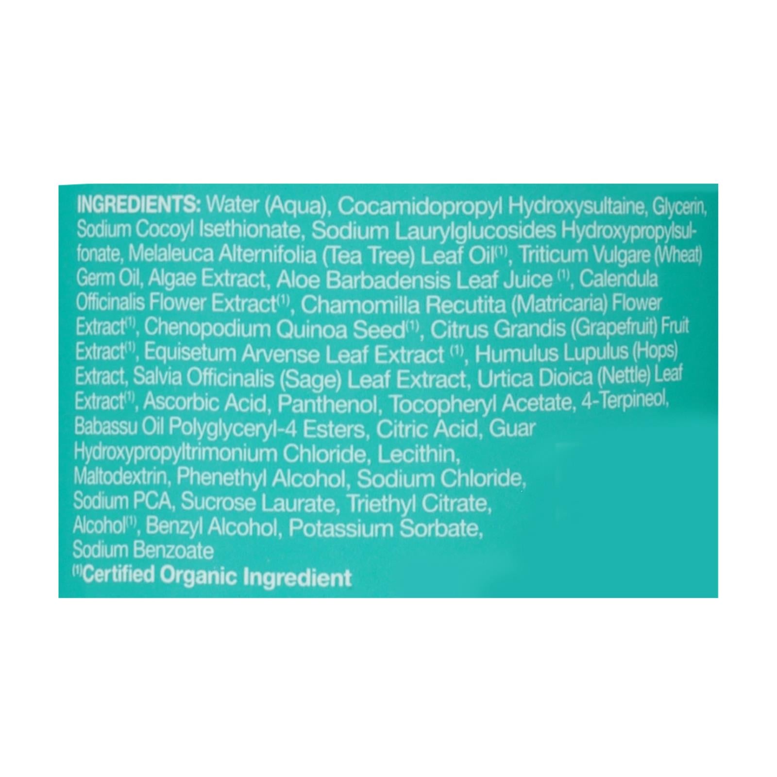 Champú purificante de árbol de té de Jason Natural Products - 30 ml