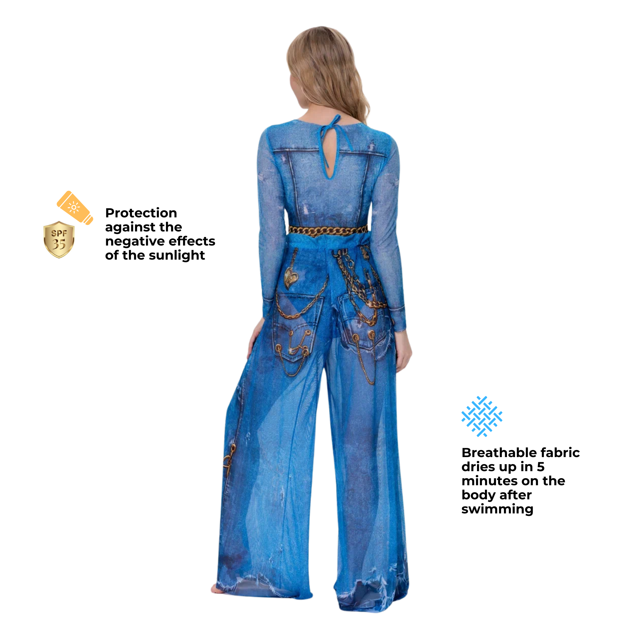 Jeans Beach Pants One Size, Fits All