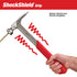 Martillo de carpintero de cara fresada Milwaukee 48-22-9022 de 22 oz