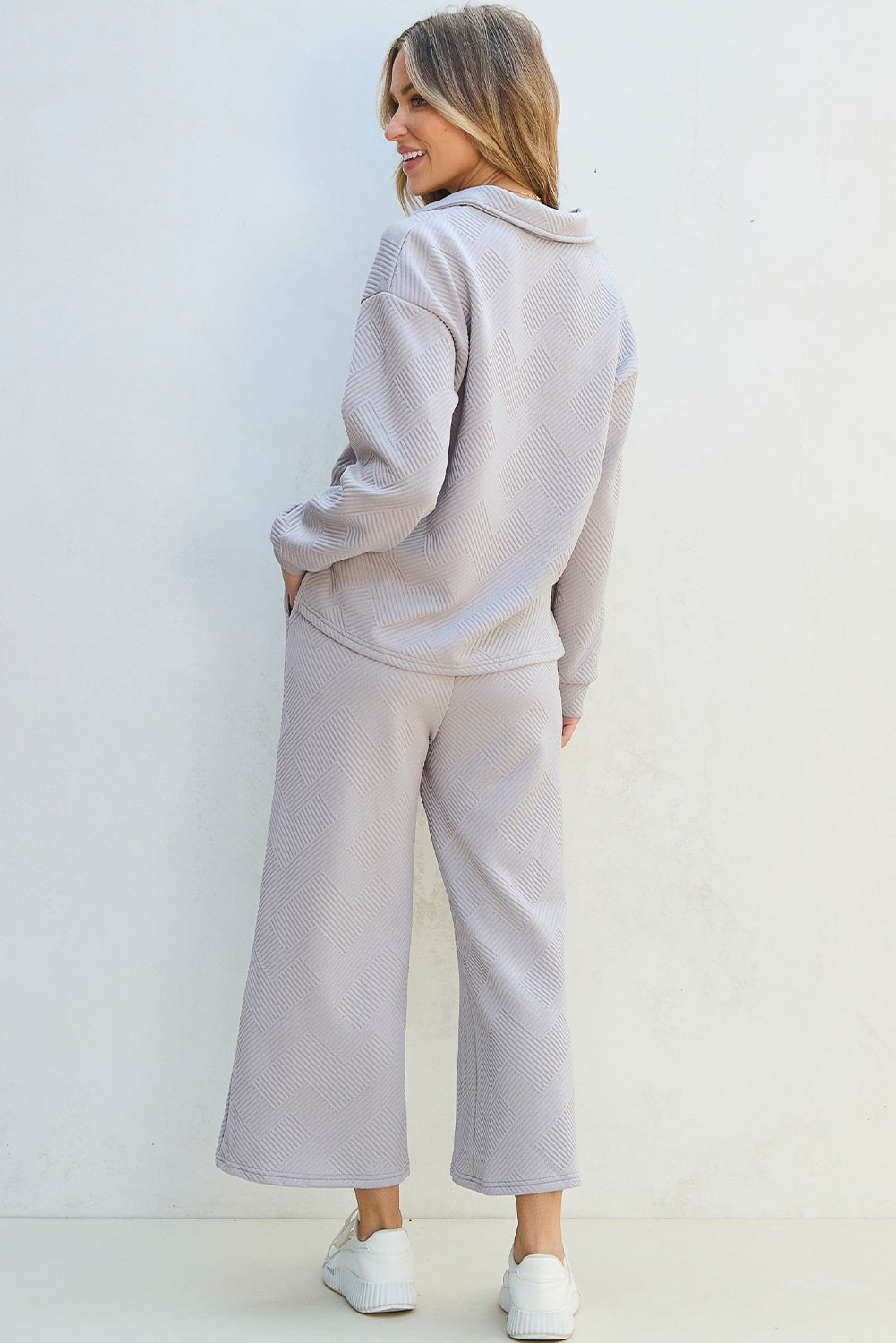 Cozy Waffle Knit Loungewear Set