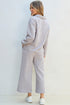 Cozy Waffle Knit Loungewear Set