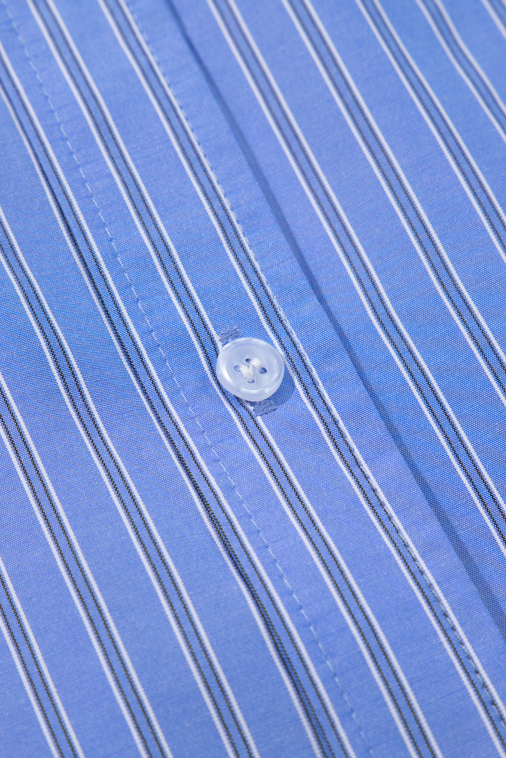 Blue and White Striped Tunic Top for Women