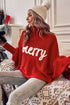 Red Merry Christmas Turtleneck Sweater
