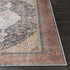 Olterterp Traditional Clay Washable Area Rug