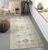 Park Forest Traditional Beige Washable Area Rug