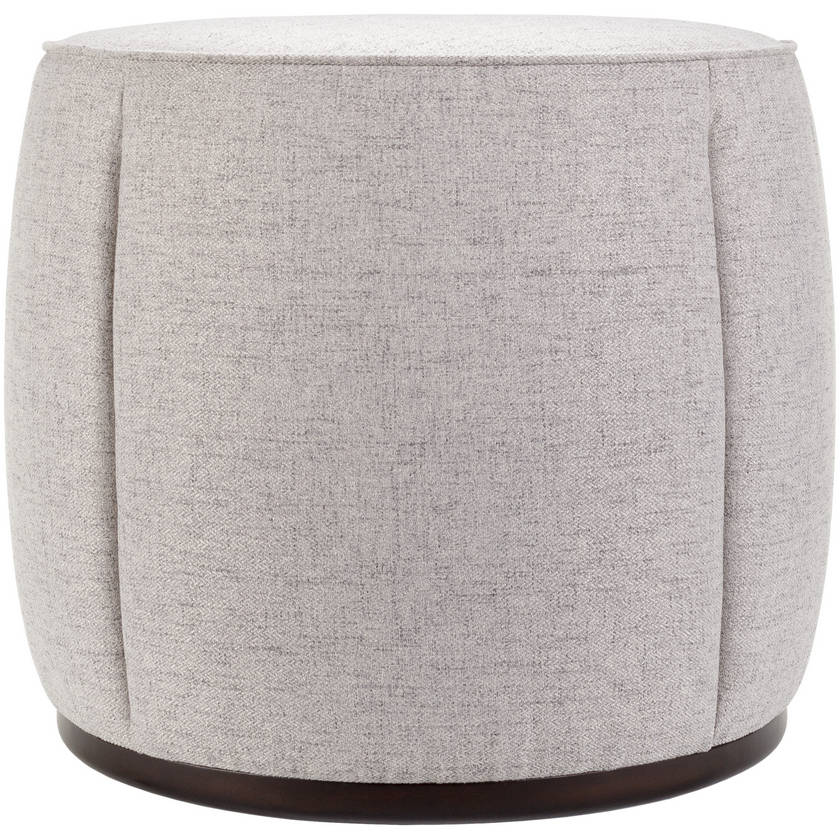 Shericka Light Gray Ottoman