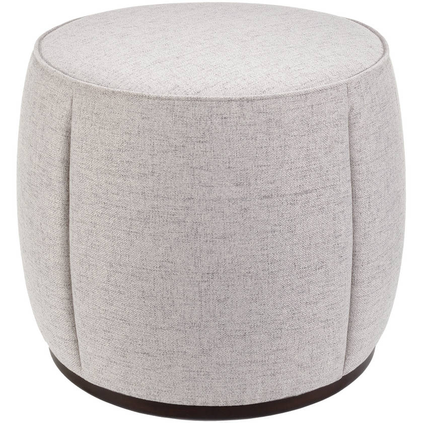 Shericka Light Gray Ottoman