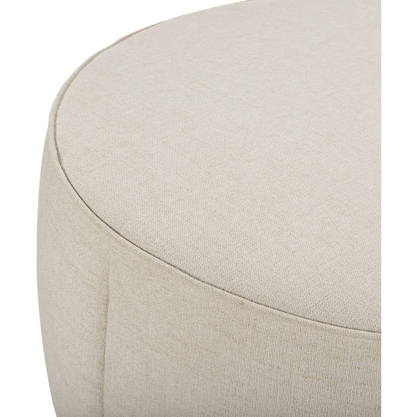 Chanae Light Beige Ottoman