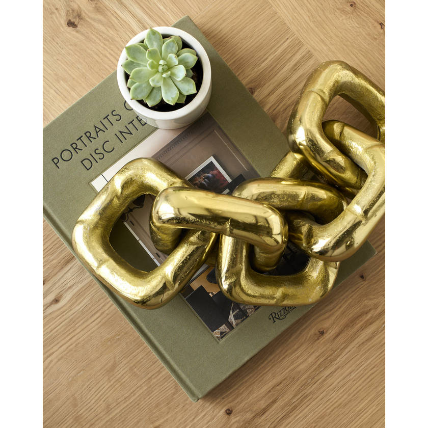 Skyeler Metallic - Brass Decorative Accents
