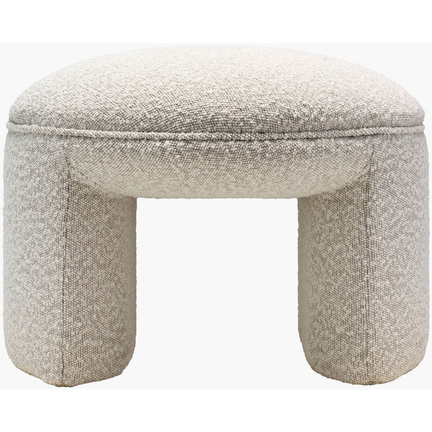 Ryo Beige Ottoman