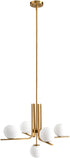 Barbra Traditional Gold Ceiling Lighting