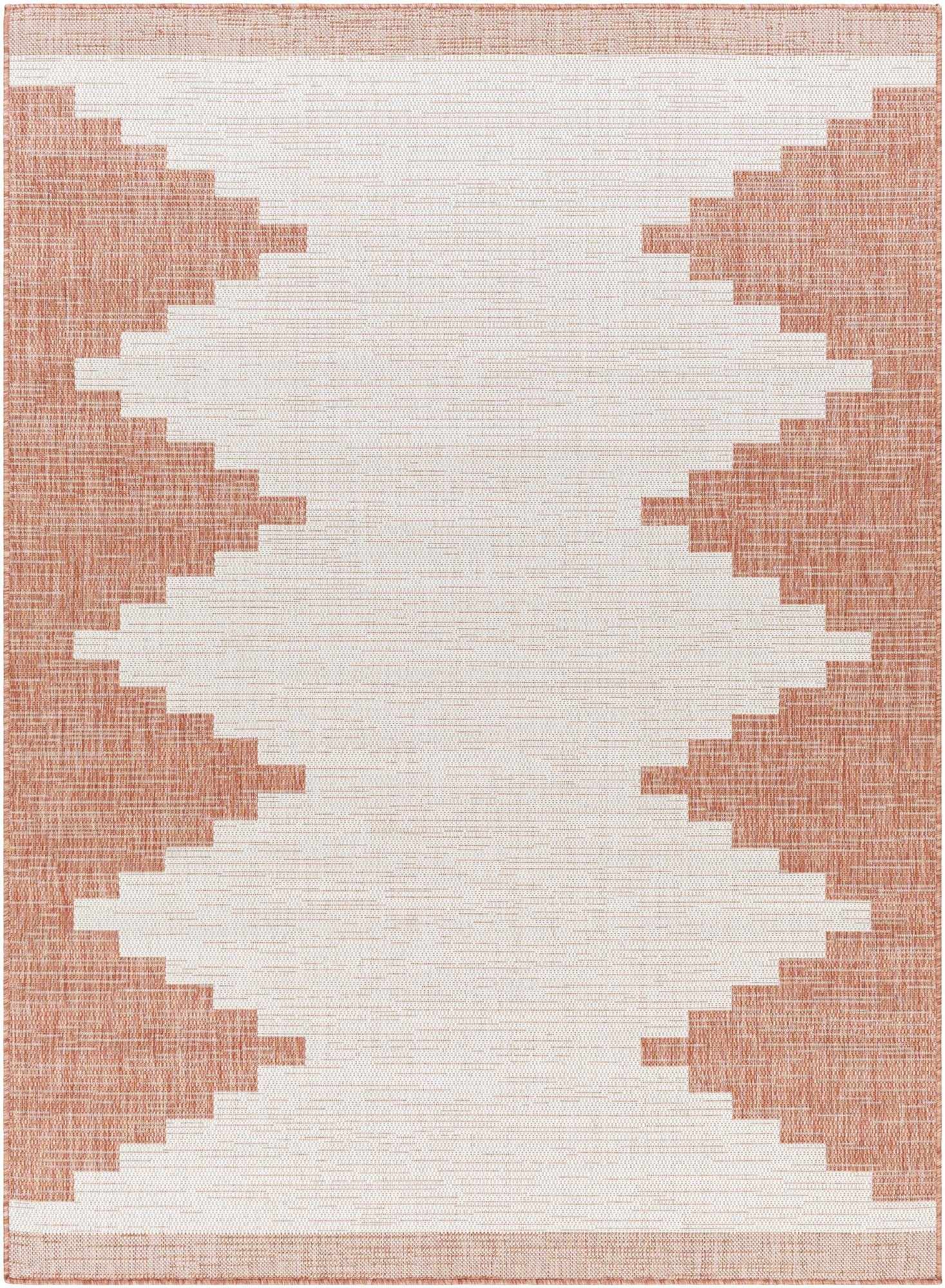 Alfombra Djugun Peach Fuzz para interior y exterior - Liquidación