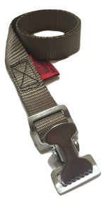 Correa de torniquete con resorte de cocodrilo de acero inoxidable de 1" x 30 pulgadas | OPCIONES DE COLOR