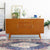 Mueble de TV de 60" de mediados de siglo