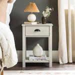 Mesita de noche / mesa auxiliar de estilo campestre