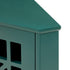 Gabinete de esquina con detalles en madera calada Gwen