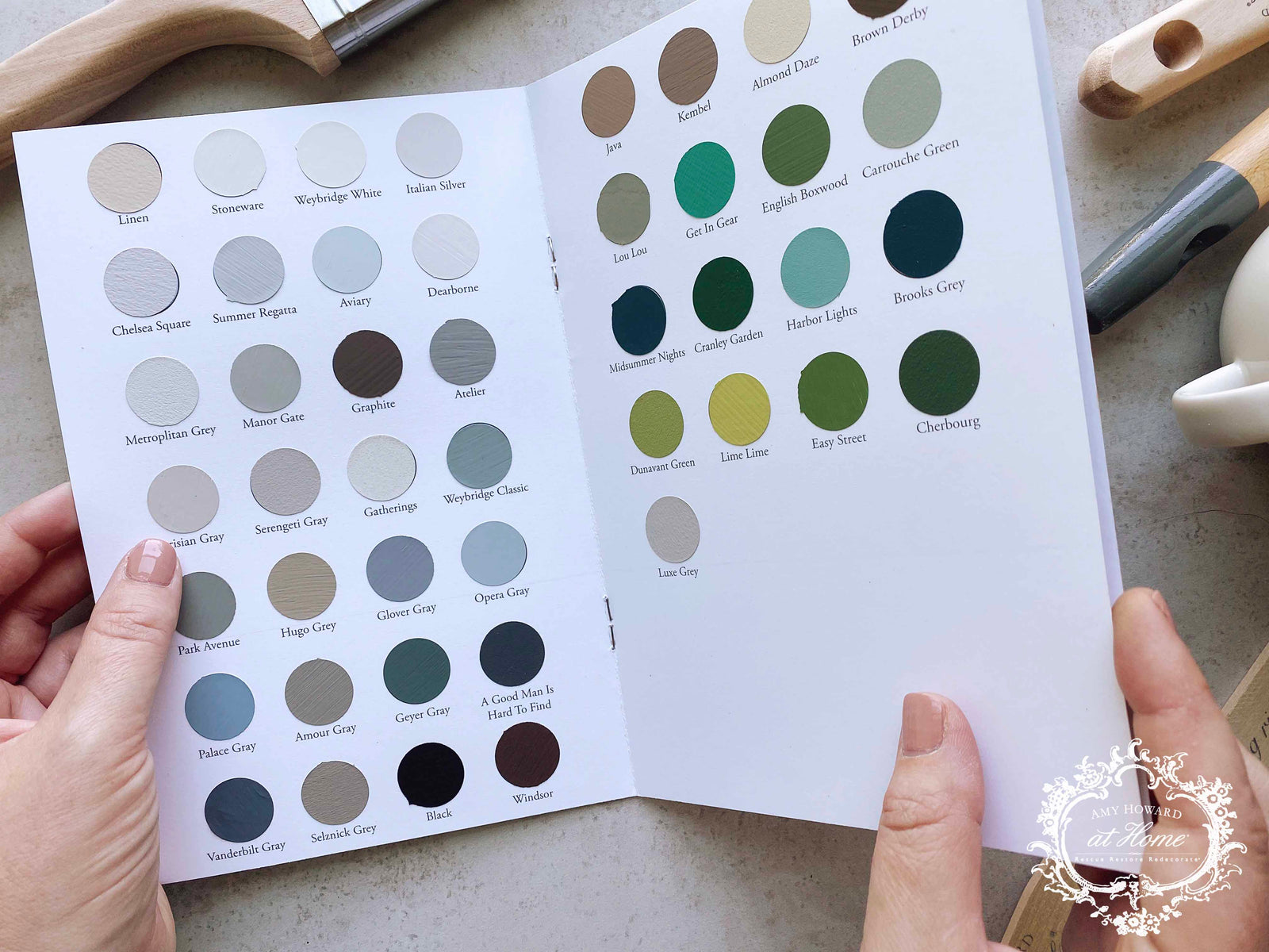 Guía de colores de One Step Paint