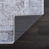 Alfombra lavable de pelo plano azul hielo - Liquidación