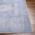 Alfombra lavable de pelo plano azul hielo - Liquidación