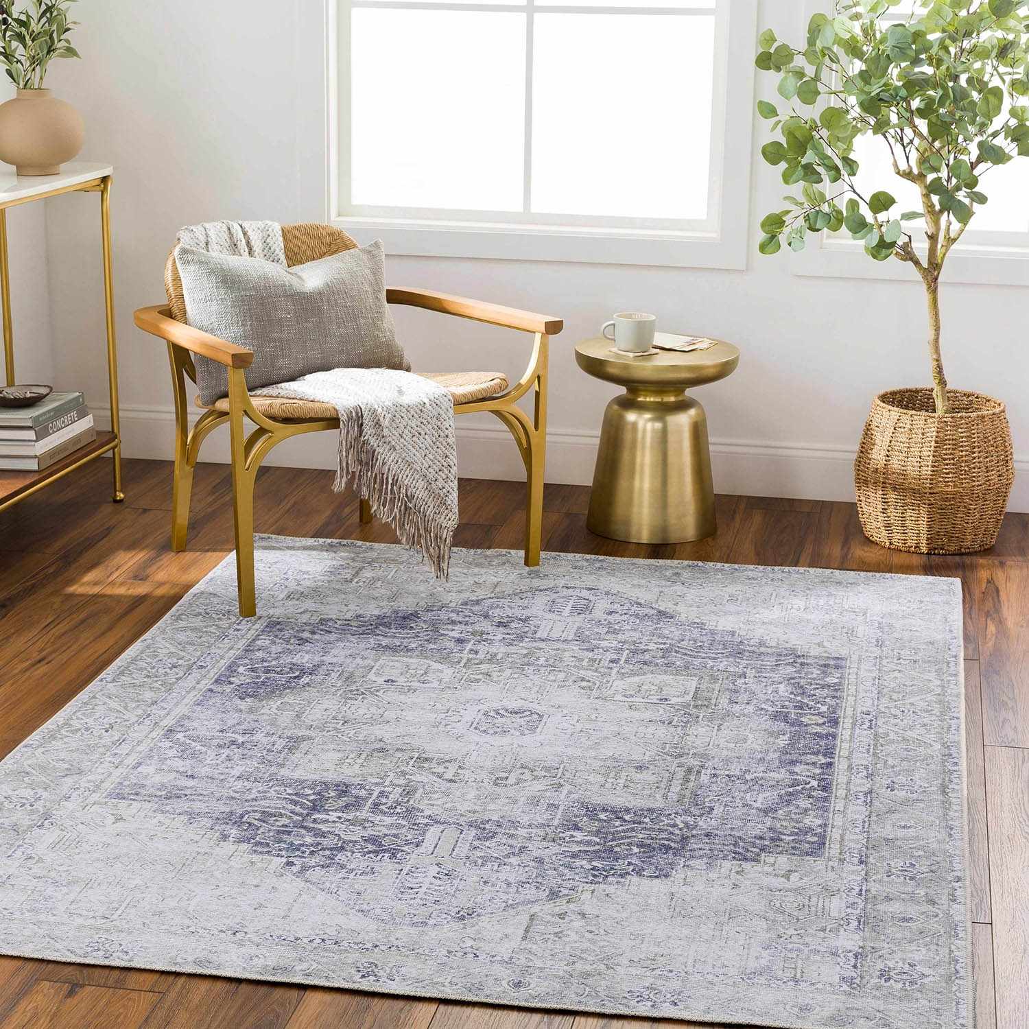 Alfombra lavable Olive Rosman - Edición limitada