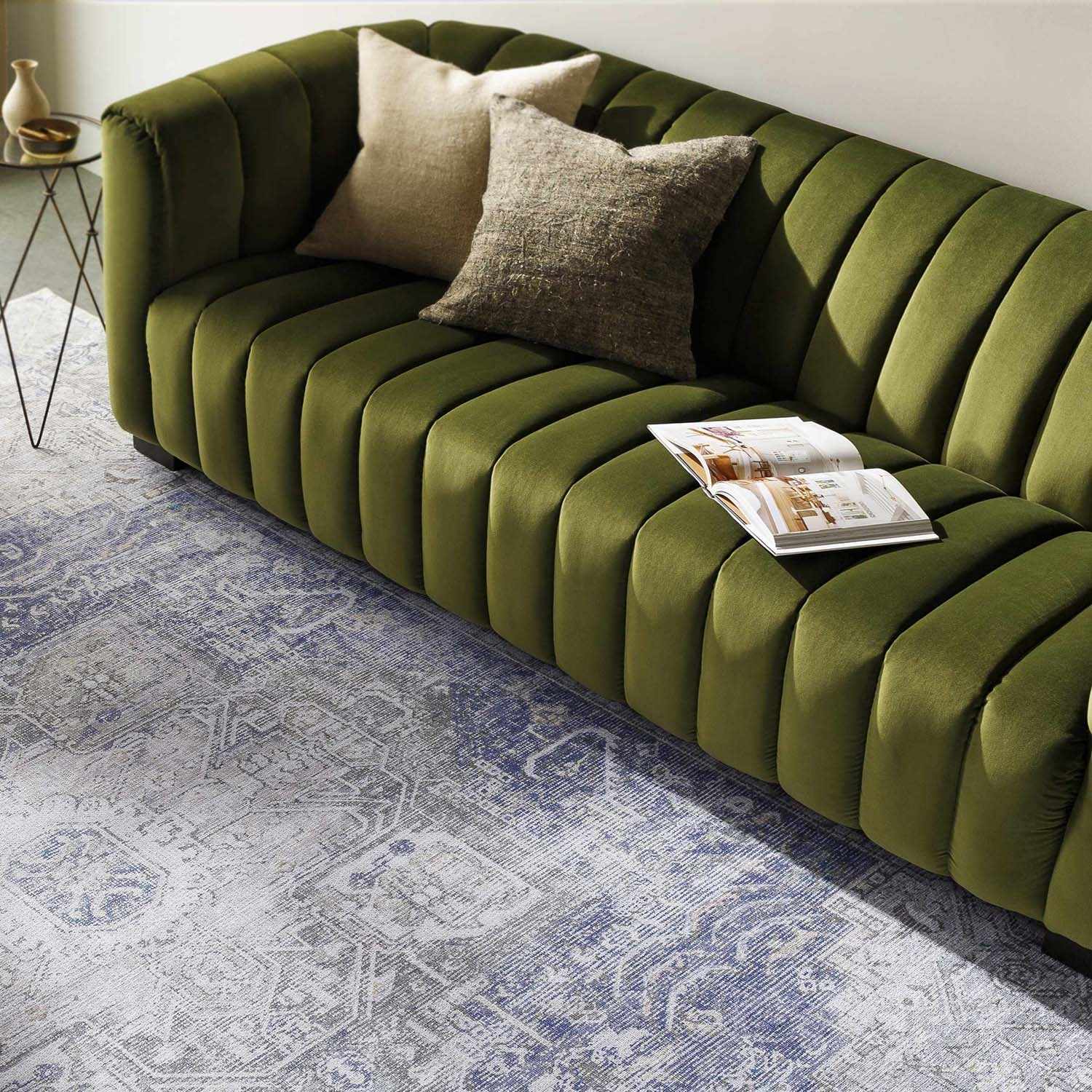Alfombra lavable Olive Rosman - Edición limitada
