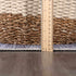 Alfombra lavable de pelo plano gris Barny