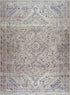 Alfombra lavable de pelo plano color canela Barny