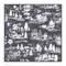 Christmas Toile - Mesh Stencil 12x12