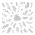 Clear Stamp - Flower Burst - 12x12