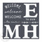 Welcome Home - Mesh Stencil 12x12