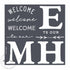 Welcome Home - Mesh Stencil 12x12