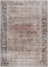 Alfombra lavable desgastada Anahawan color óxido - Liquidación