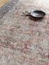Alfombra lavable desgastada Anahawan color óxido - Liquidación