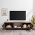 Mueble de TV escandinavo con estructura de láminas Reema Arundo
