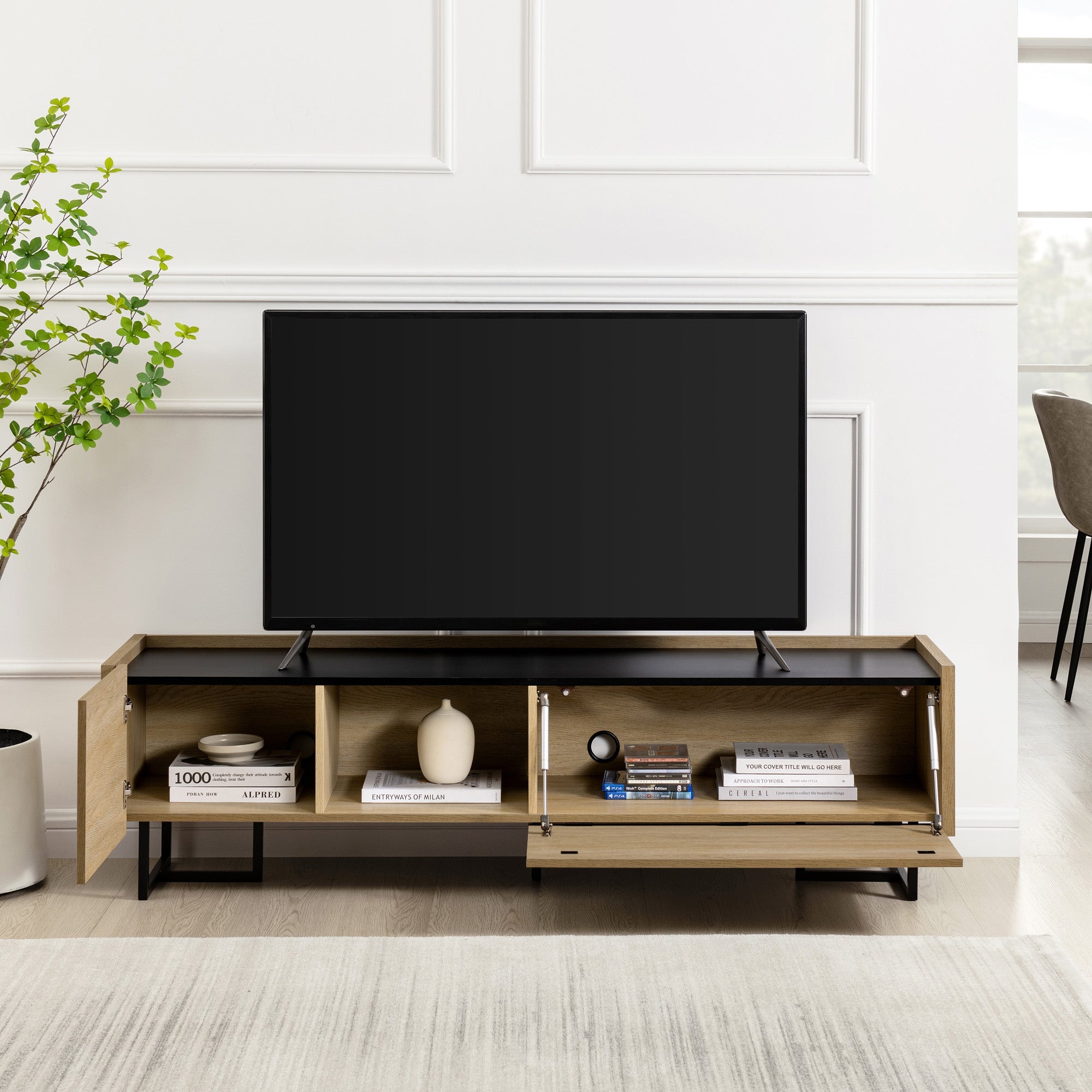 Consola multimedia minimalista Arwin