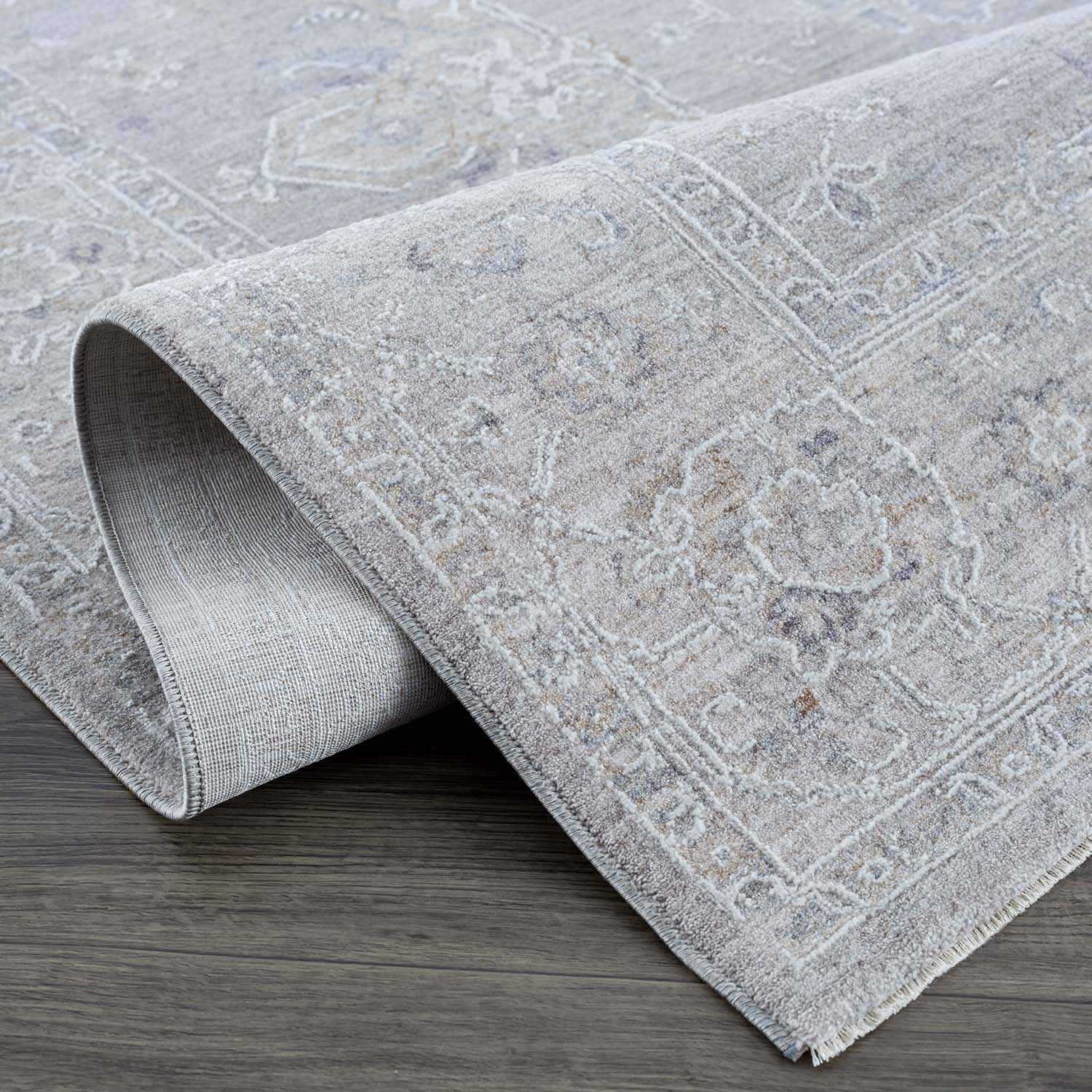 Alfombra gris Tahmoor - Liquidación